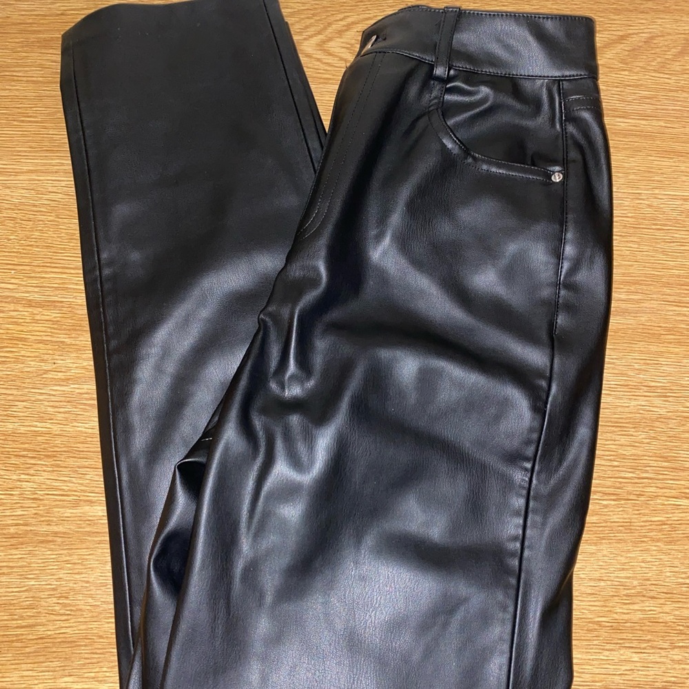 perfect Zara leather pants